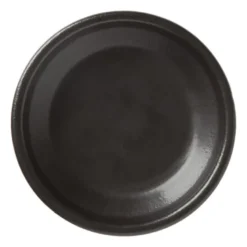 Tapasbakje klei - zwart - ⌀16 cm