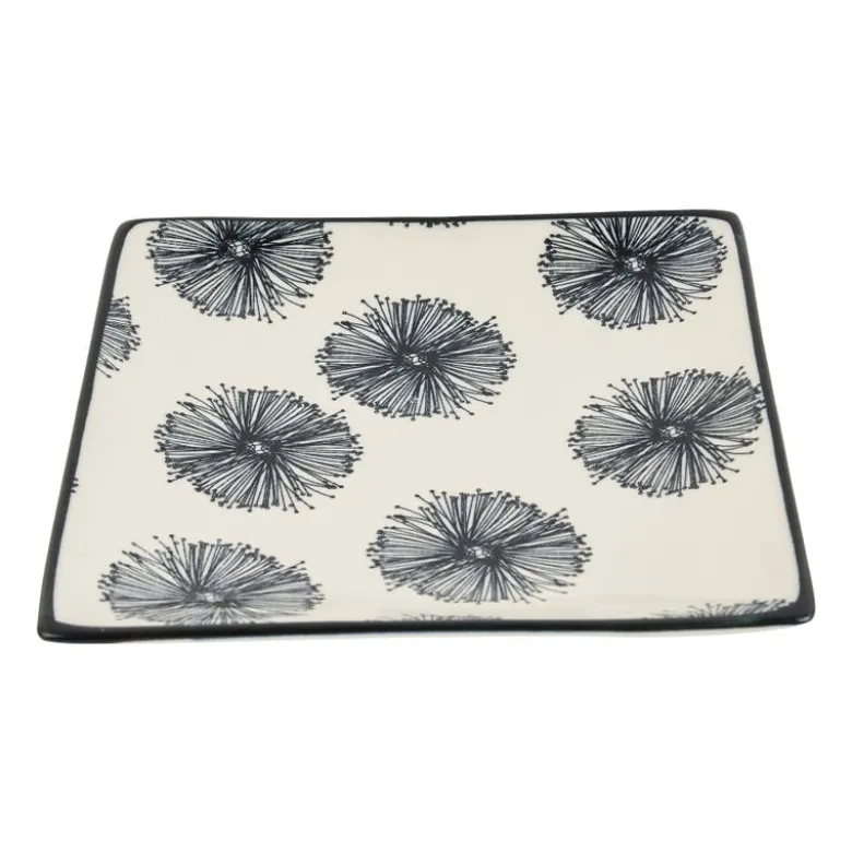 Tapas bord Sevilla - bloemen - 15x15 cm