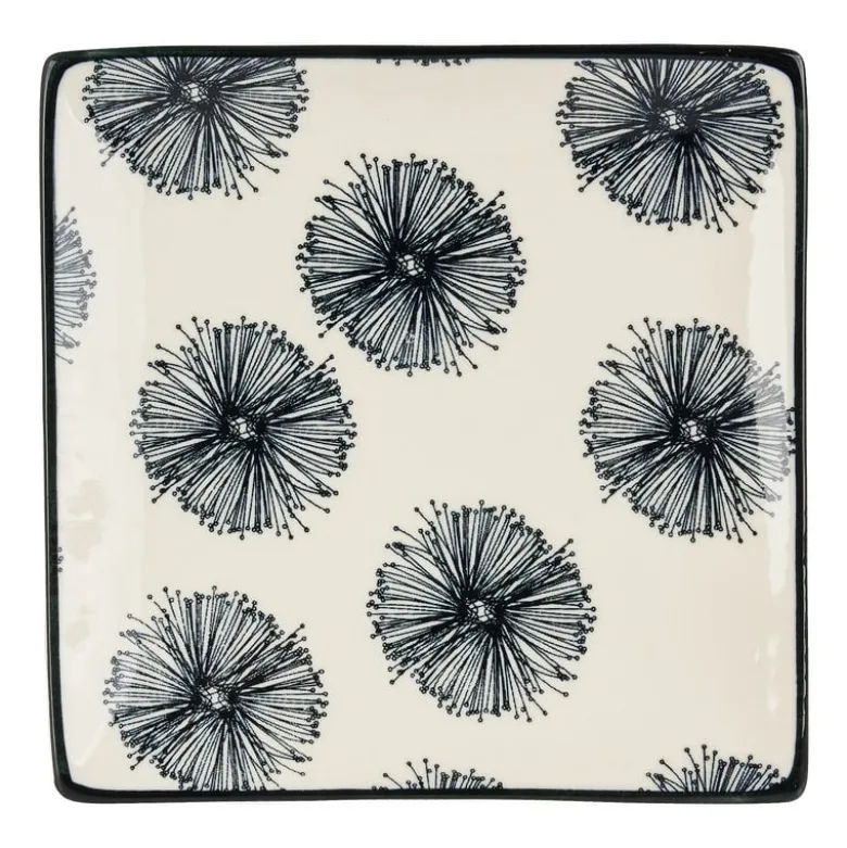 Tapas bord Sevilla - bloemen - 15x15 cm