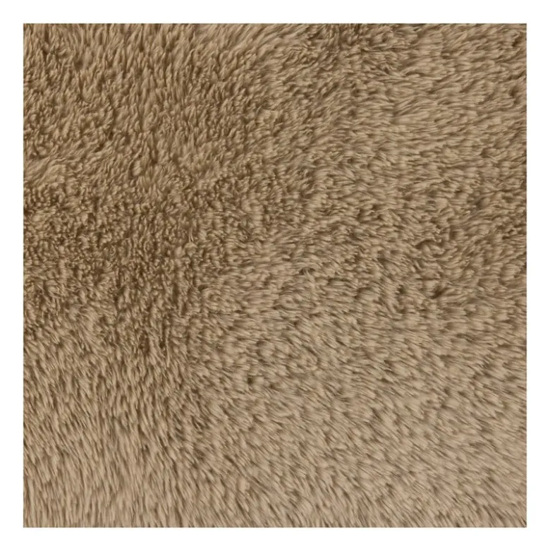 Tapijt hoogpolig - bruin - 60x90 cm