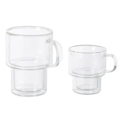 Theeglas dubbelwandig - 260 ml - glas