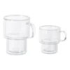 Theeglas dubbelwandig - 100 ml - glas