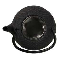 Theepot Yuka - zwart - 1.2 liter