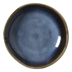 Theezakjeshouder Toscane - donkerblauw - ø9x2.1 cm