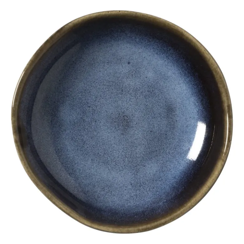 Theezakjeshouder Toscane - donkerblauw - ø9x2.1 cm