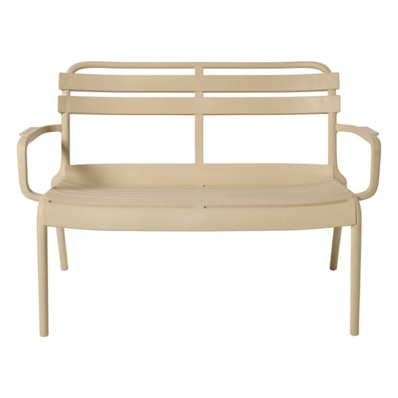 Tuinbank Napoli - beige - 76x68.5x113 cm