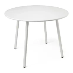 Tuintafel elisa rond - wit - ⌀95x71 cm