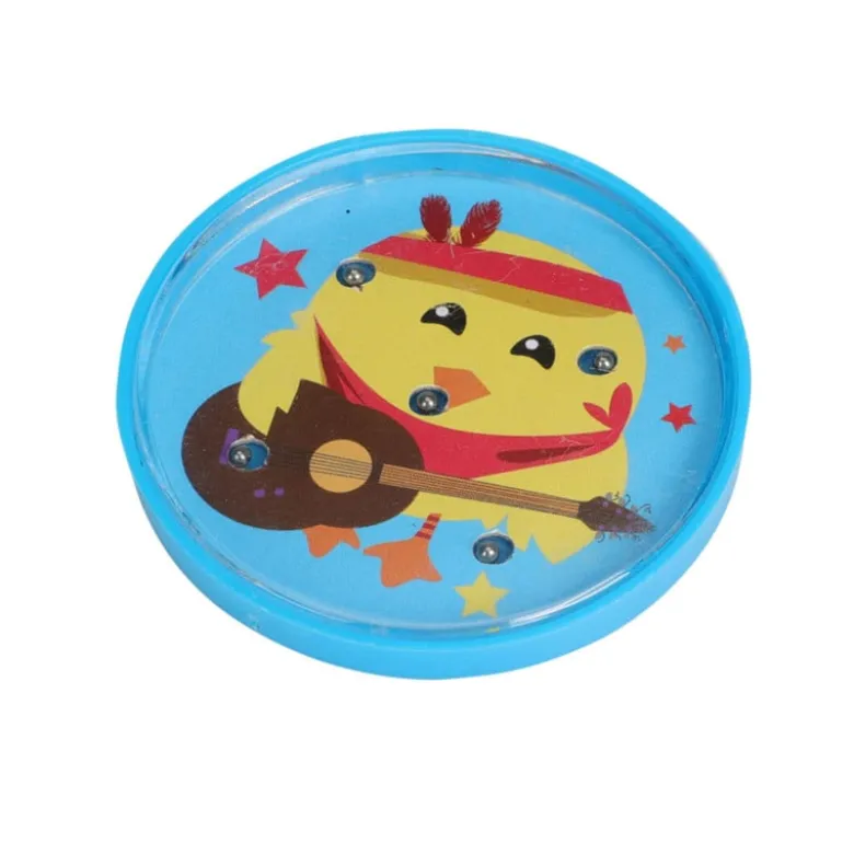 Uitdeelcadeautje kantelpuzzel - multikleur - set van 8