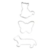 Uitsteekvormpjes dieren - set van 3