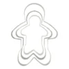Uitsteekvormpjes gingerbread man - set van 3