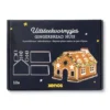 Uitsteekvormpjes gingerbread huis - set van 10