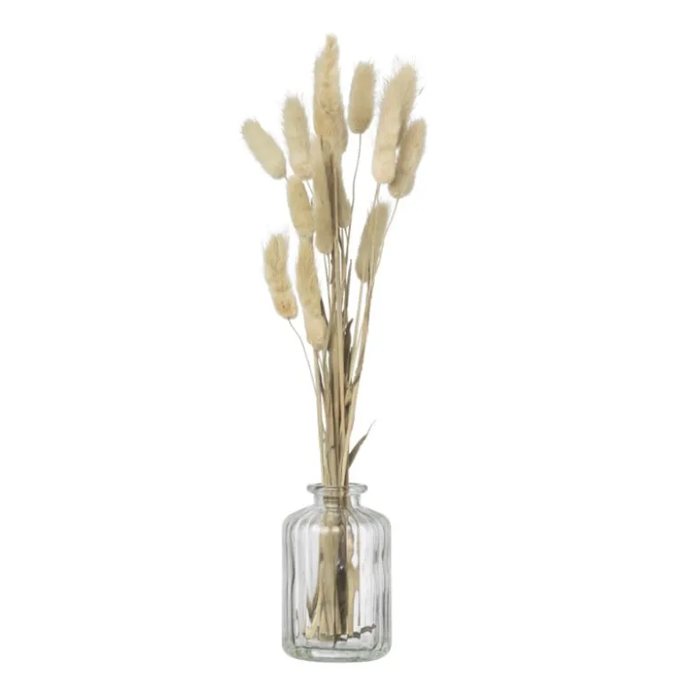 Vaasje mini - transparant - ø6.5x10 cm - diverse varianten