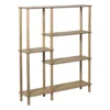 Vakkenkast Scandi hoog - naturel - 140x120x30 cm