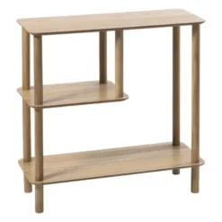 Vakkenkast Scandi laag - naturel - 75x75x30 cm