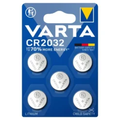 Varta lithium CR2032 batterijen - set van 5