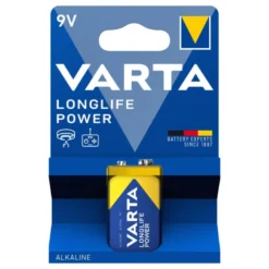 Varta longlife power 9V batterij