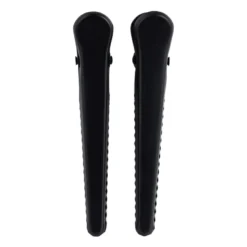 Vershoudclips zwart - 12 cm - set van 2