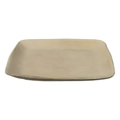 Vierkant bord Toscane - beige - 25 cm