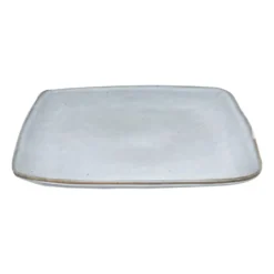 Vierkant bord Toscane - blauw - 25 cm