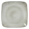 Vierkant bord Toscane - grijs - 25 cm