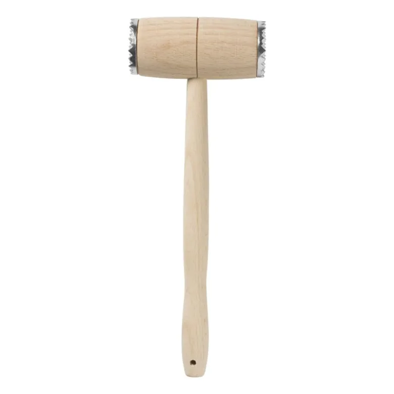 Vleeshamer - hout - 29.5 cm