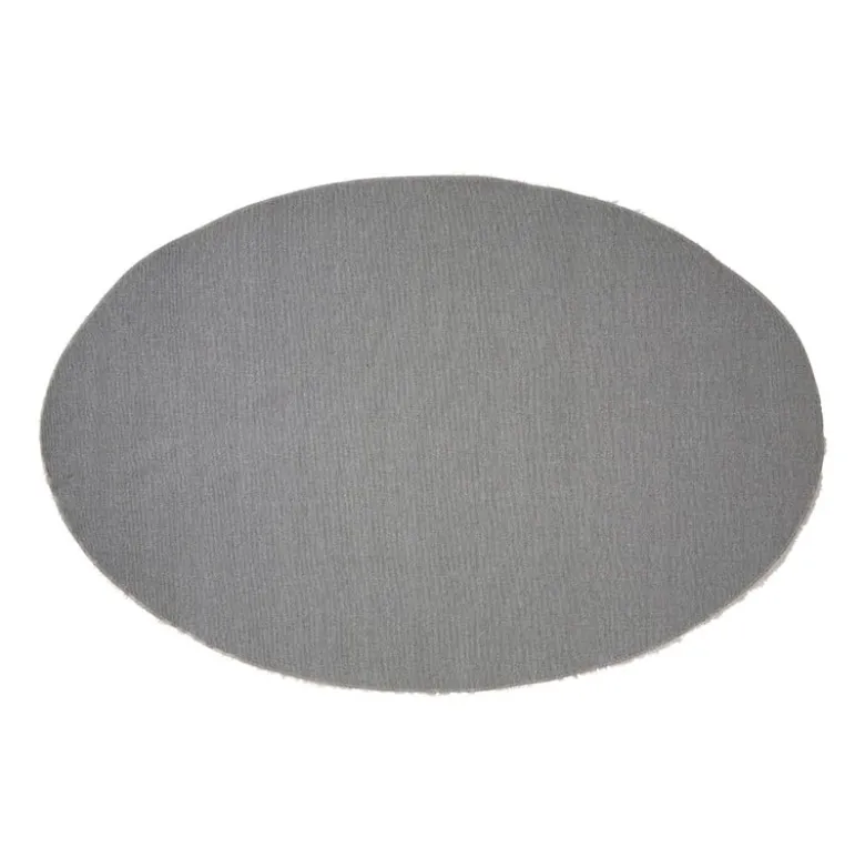 Vloerkleed fluffy ovaal - roze - 120x180 cm