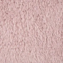 Vloerkleed fluffy ovaal - roze - 120x180 cm