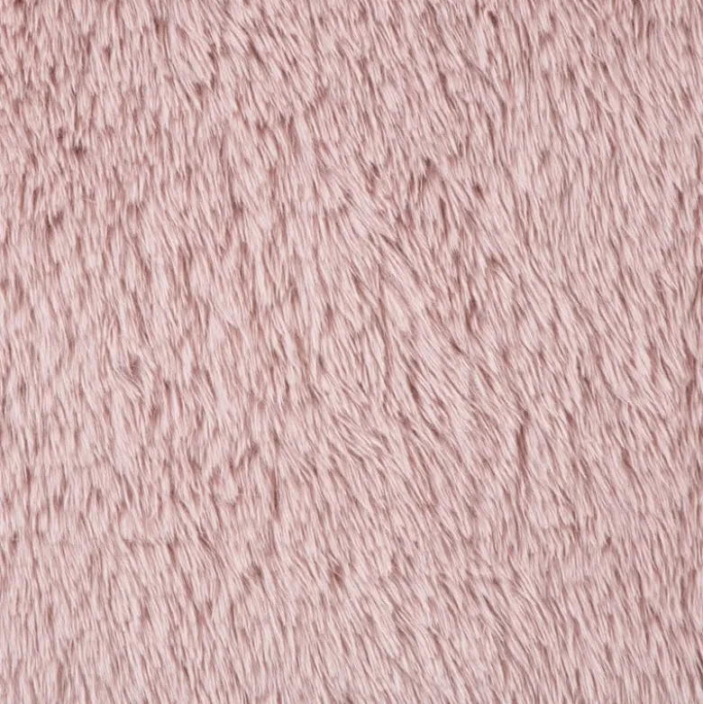 Vloerkleed fluffy ovaal - roze - 120x180 cm