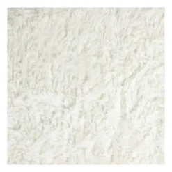 Vloerkleed fluffy - wit - 150x230 cm