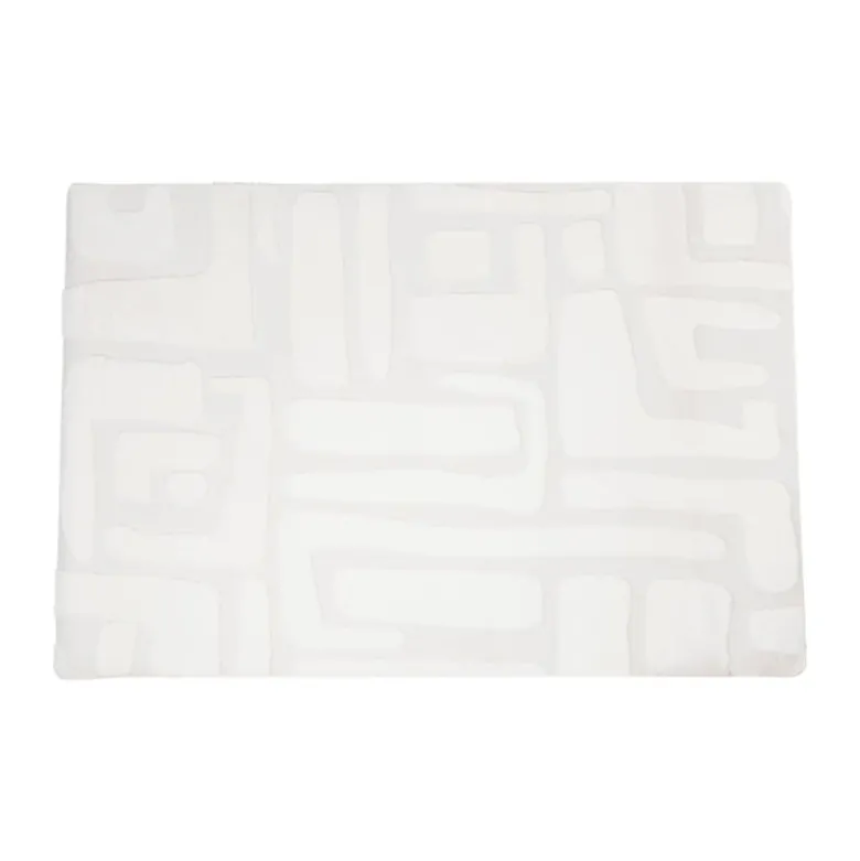 Vloerkleed native - wit - 120x180 cm