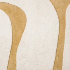 Vloerkleed sherpa - beige - 120x180 cm