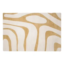 Vloerkleed sherpa - beige - 120x180 cm