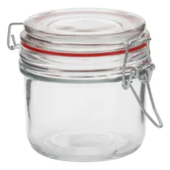 Voorraadpot klemdeksel - rond - 200 ml