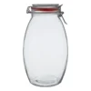 Voorraadpot klemdeksel rond - 1.5 liter
