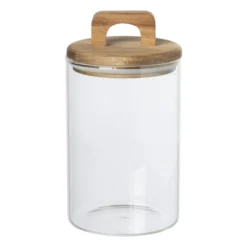 Voorraadpot met acacia deksel middel - 150 ml