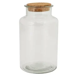 Voorraadpot met kurk deksel - 2.1 L