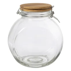 Voorraadpot paulowina hout - 2 liter