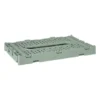 Vouwkrat middel - groen - 10.5x27x17 cm