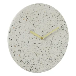 Wandklok Terrazzo rond - ø29.5x4 cm