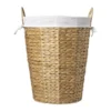 Wasmand Saar 50 liter - bruin/wit - ø42x50 cm