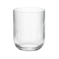 Waterglas ribbel - glas - 300 ml