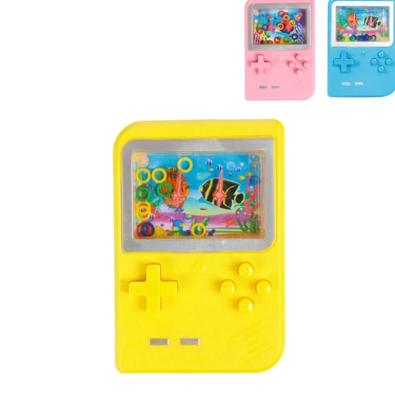 Waterspelletje retro - multikleur - diverse varianten