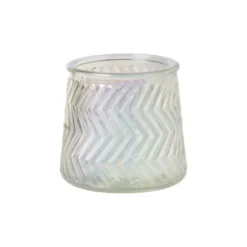 Waxinelichthouder helder - glas - ø8.3x7.3 cm