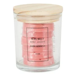 Waxmelts in pot - dark hibiscus - 6 stuks