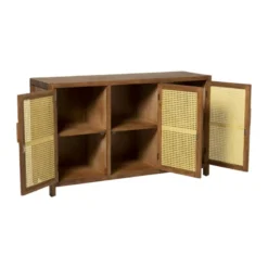 Webbing dressoir Bandung - bruin - 72x120x40 cm