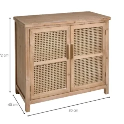 Webbing kast Bandung - 80x40x72 cm