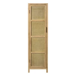 Webbing kast smal Bandung - naturel - 160.5x45x40.5 cm