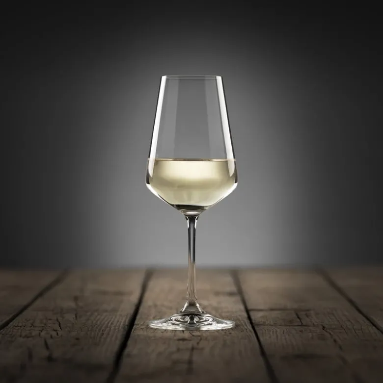 Wijnglas kristal - set van 4 - 350 ml