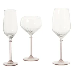 Wijnglas royal - lichtroze - 420 ml