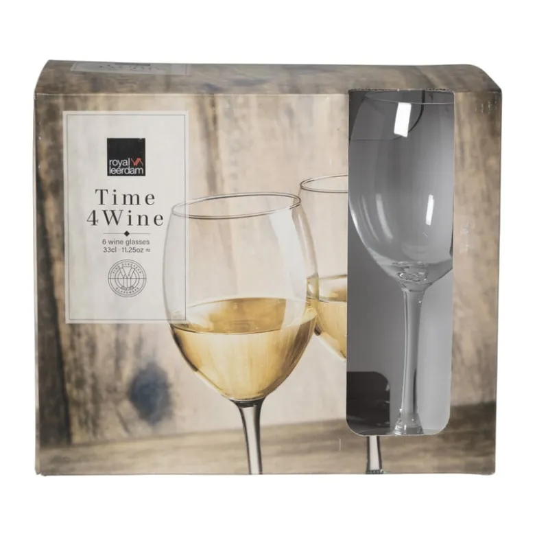 Wijnglas - set van 6 - 33 cl